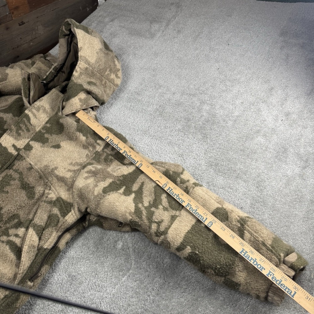 Cabela's Wooltimate Extreme Stand Hunter Insulated Parka Outfitter Camo XL - Picture 13 of 15